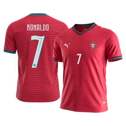 RONALDO #7 Men's Portugal World Cup 2026 Home Soccer Jersey