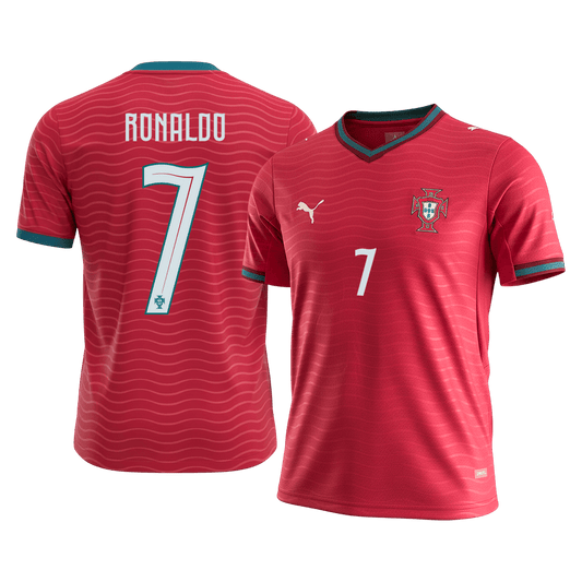 RONALDO #7 Men's Portugal World Cup 2026 Home Soccer Jersey