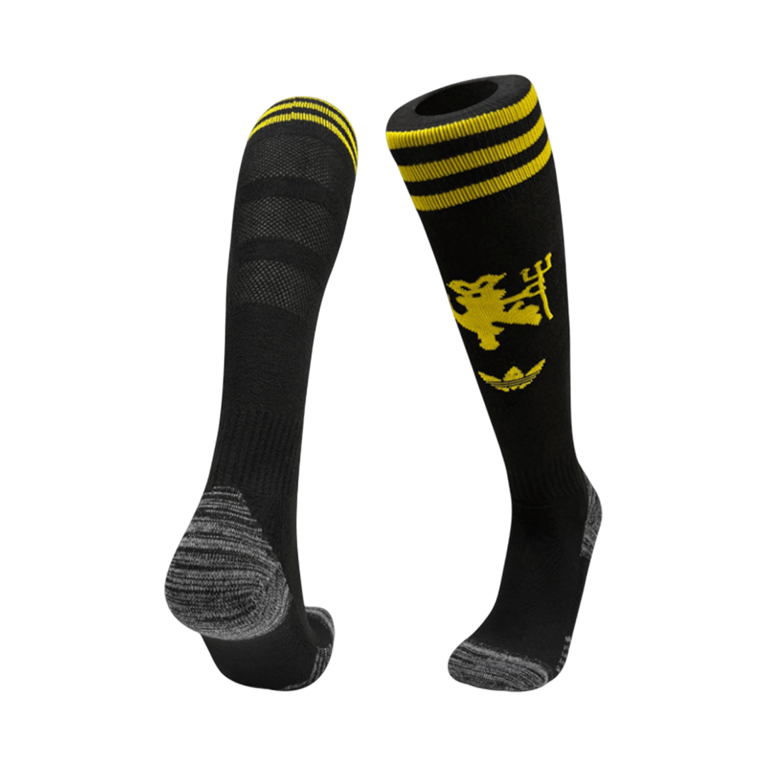 Men's Manchester United 2025/26 Third Away Soccer Socks