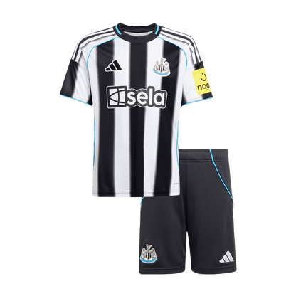 Kid's Newcastle United 2025/26 Home Soccer Jersey Kit