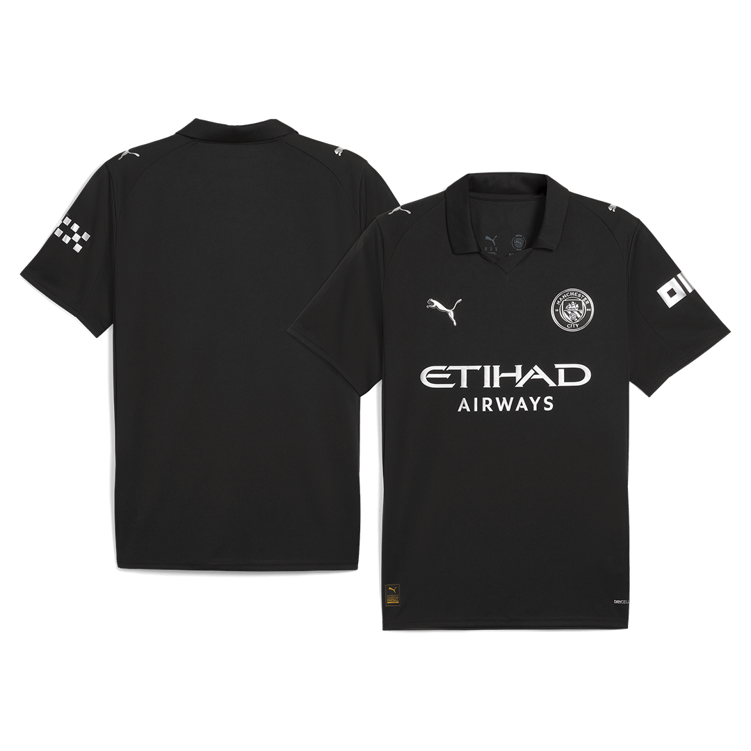 Men's Manchester City 2025/26 Away Soccer Jersey
