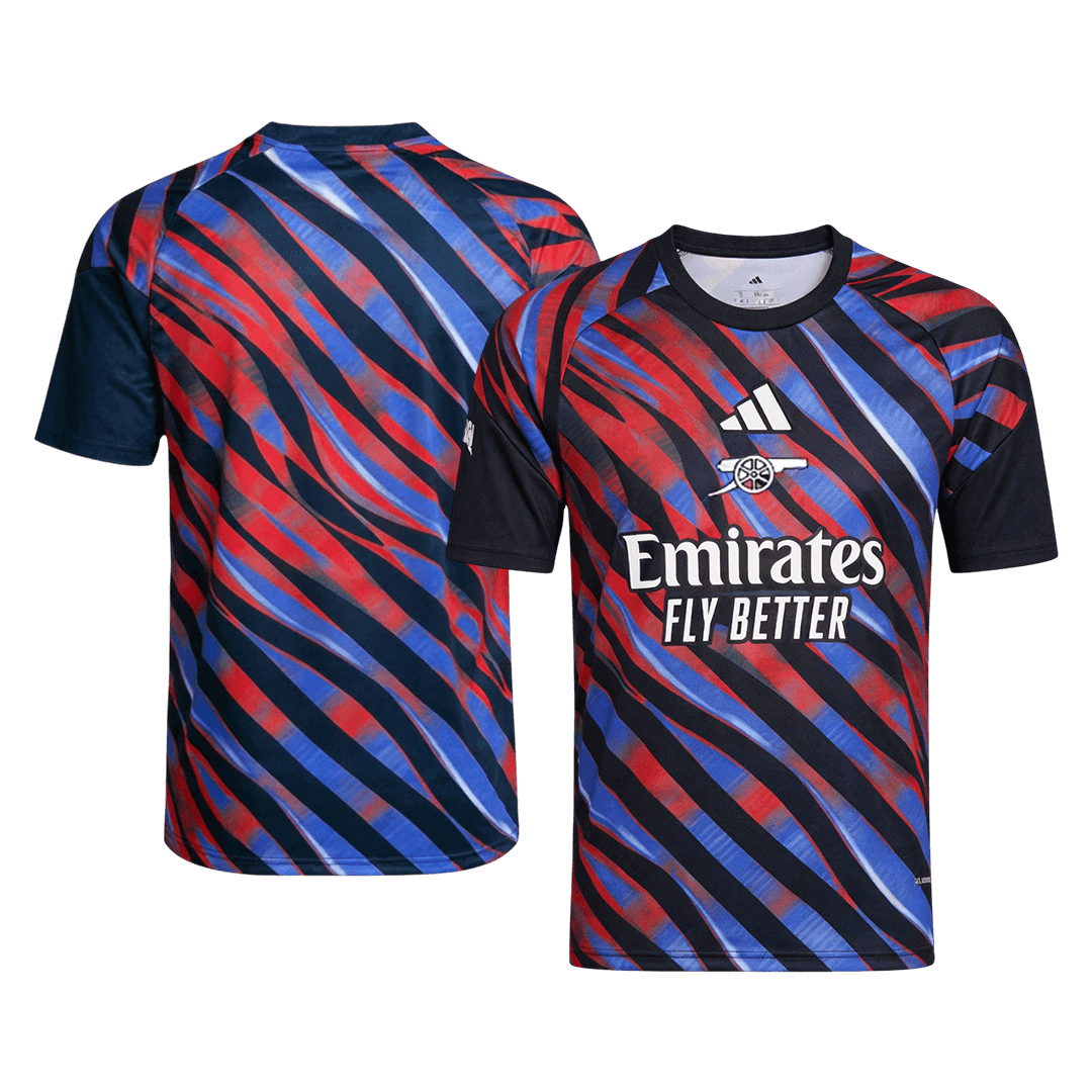 Men's Arsenal 2025/26 Pre-Match Soccer Jersey
