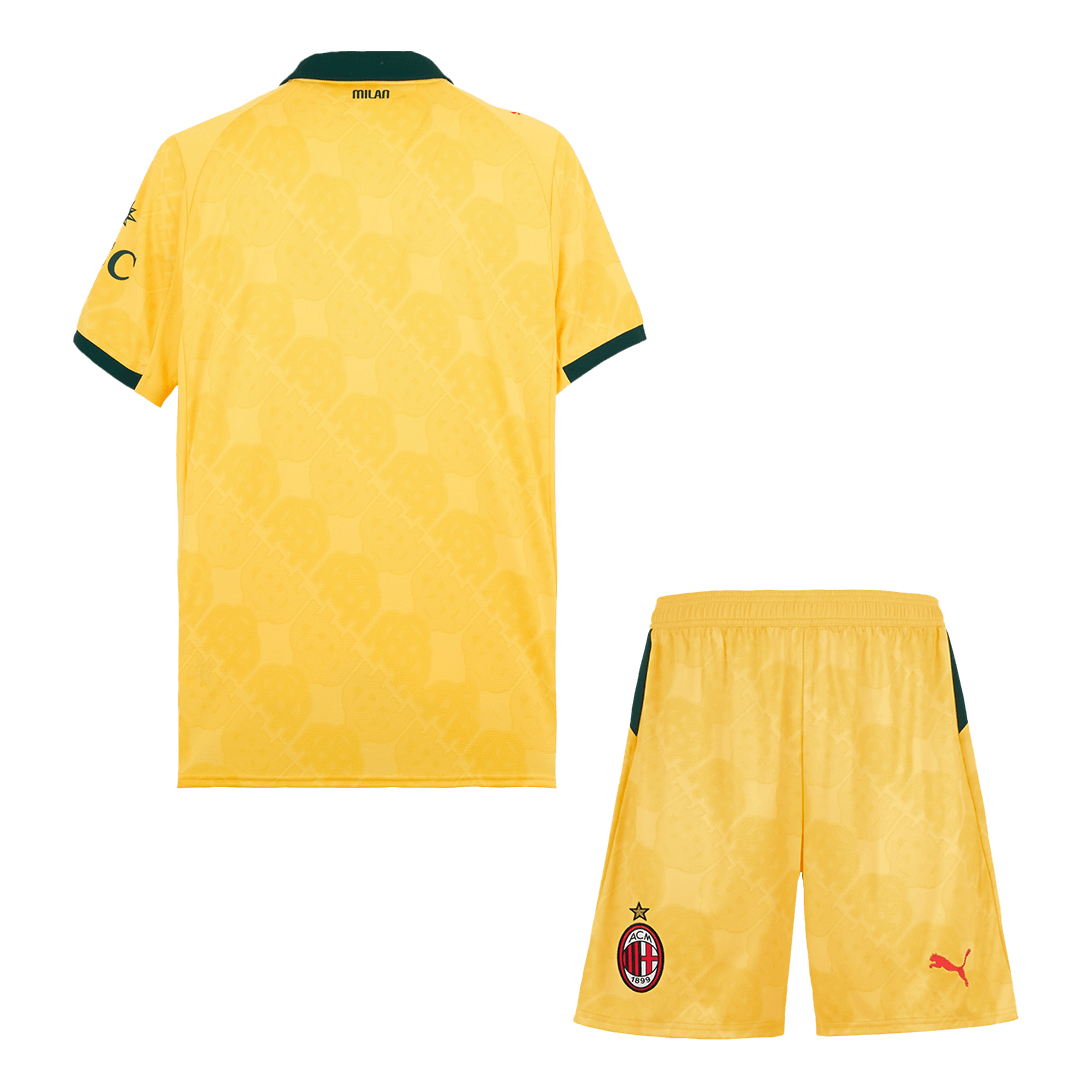 Men's AC Milan 2025/26 Third Away Soccer Jersey Kit