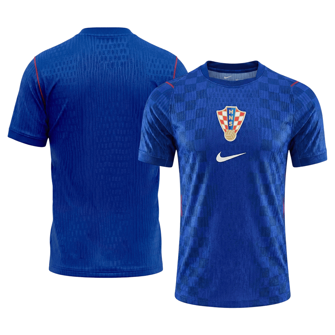 MODRIĆ #10 Men's Croatia World Cup 2026 Player Version Away Soccer Jersey - Slim Fit