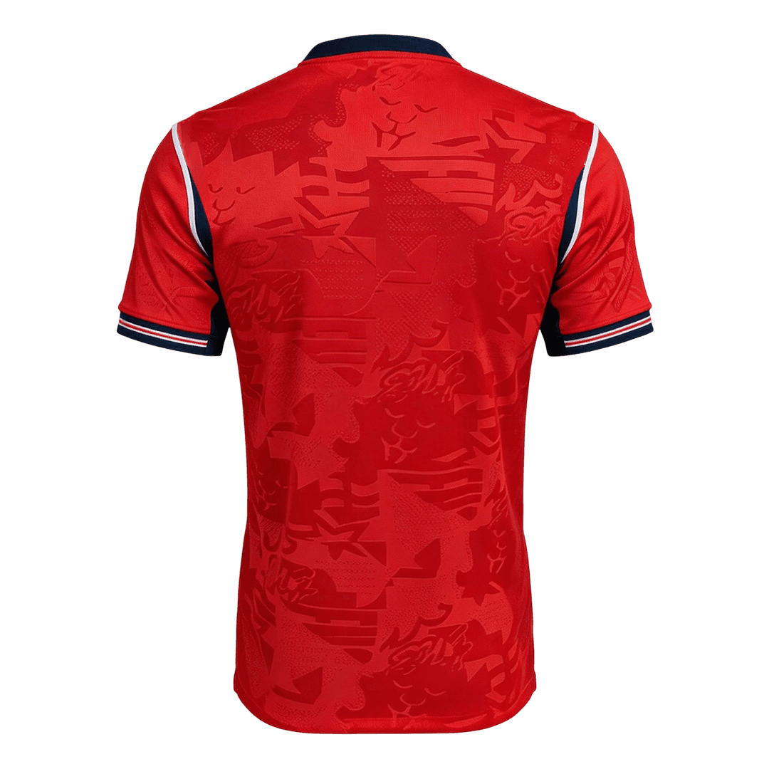 Men's England World Cup 2026 Player Version Away Soccer Jersey - Slim Fit