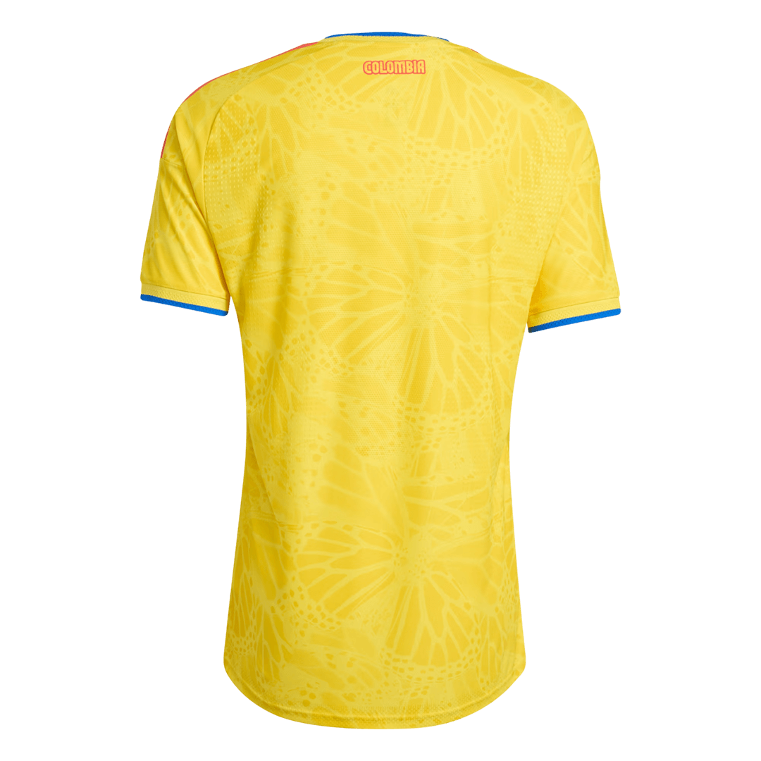 Men's Colombia World Cup 2026 Player Version Home Soccer Jersey - Slim Fit