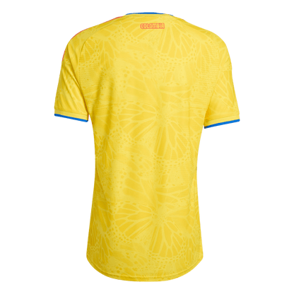 Men's Colombia World Cup 2026 Player Version Home Soccer Jersey - Slim Fit