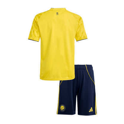 Kid's Al Nassr 2025/26 Home Soccer Jersey Kit