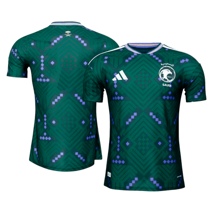 Men's Saudi Arabia World Cup 2026 Player Version Home Soccer Jersey - Slim Fit