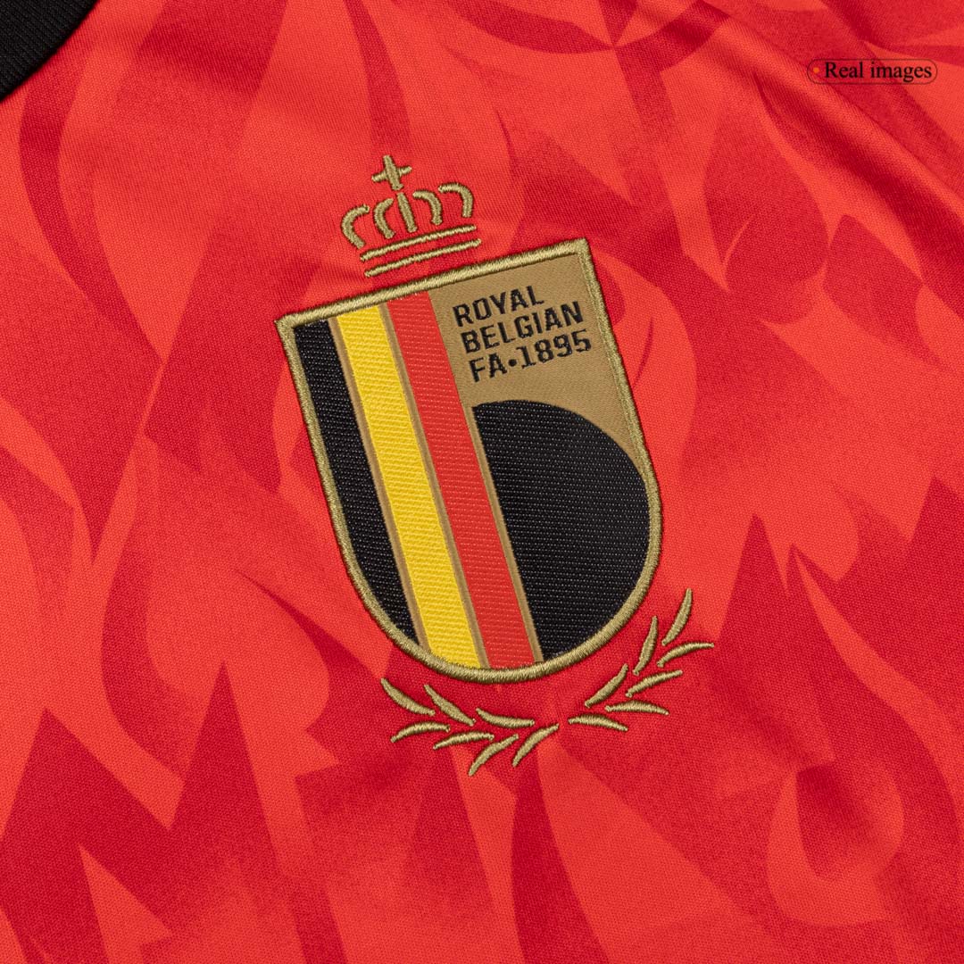 Men's Belgium World Cup 2026 Home Soccer Jersey Kit