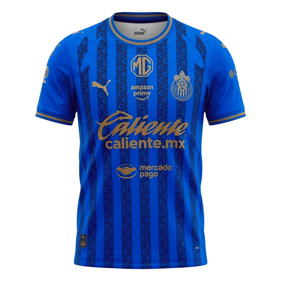 Men's Chivas 2025/26 Player Version Third Away Soccer Jersey - Slim Fit