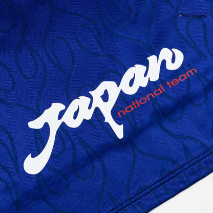 Retro Men's Japan World Cup 1998 Home Long Sleeve Soccer Jersey