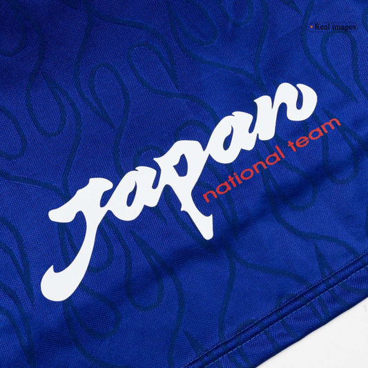 Retro Men's Japan World Cup 1998 Home Long Sleeve Soccer Jersey