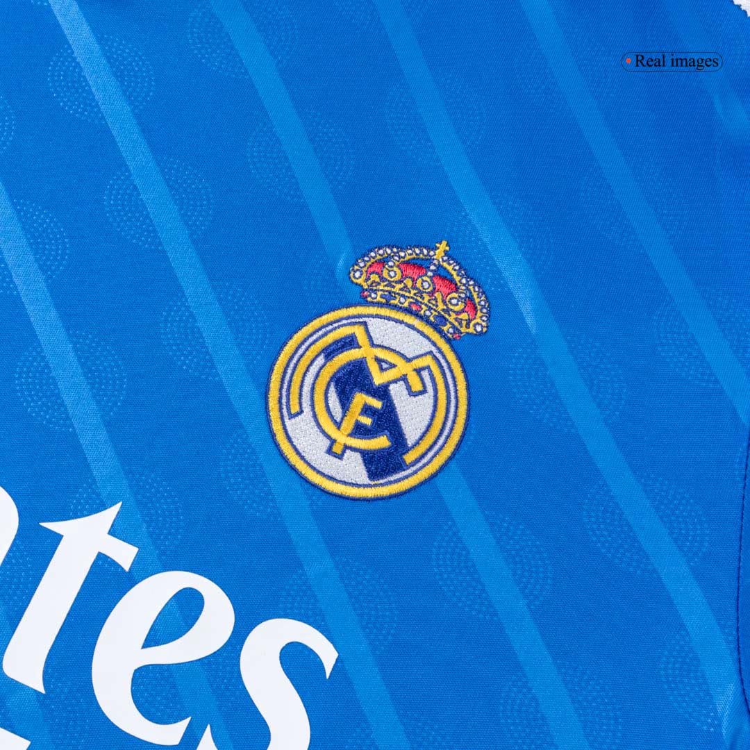 Men's Real Madrid 2025/26 Third Away Long Sleeve Soccer Jersey