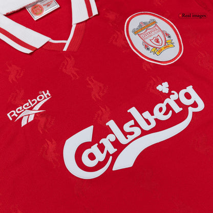 Retro Men's Liverpool 1996/97 Home Soccer Jersey