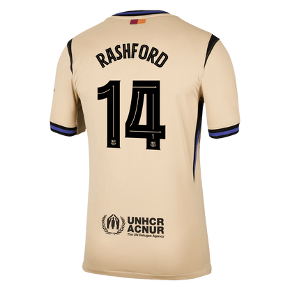 RASHFORD #14 Men's Barcelona UCL 2025/26 Away Soccer Jersey