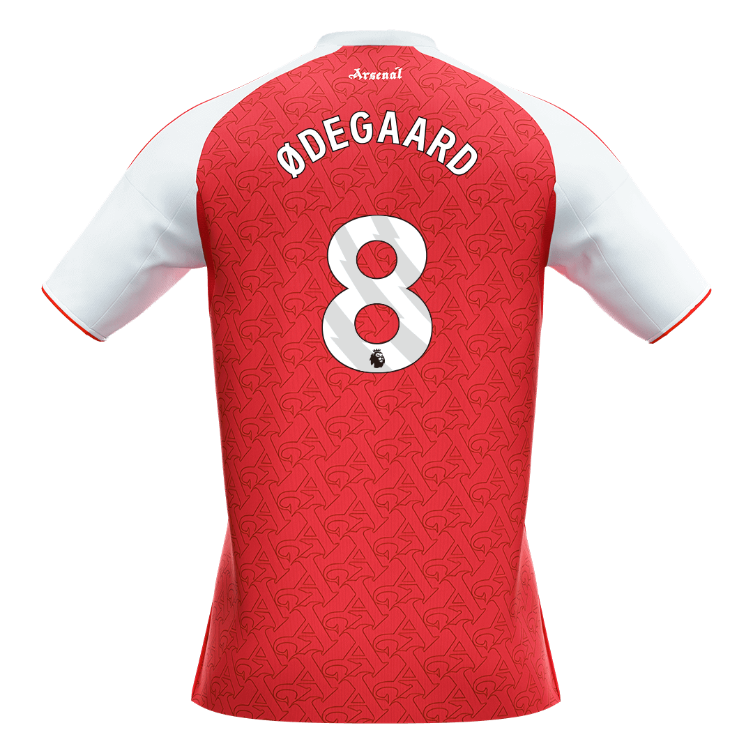 ØDEGAARD #8 Men's Arsenal 2025/26 Home Soccer Jersey [PREMIUM]