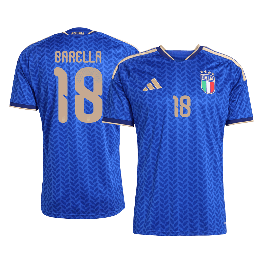 BARELLA #18 Men's Italy World Cup 2026 Home Soccer Jersey [PREMIUM]