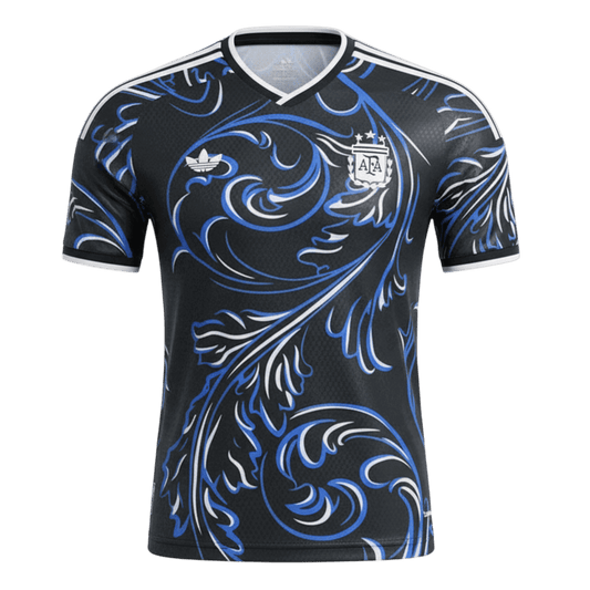 Men's Argentina World Cup 2026 Player Version Away Soccer Jersey - Slim Fit