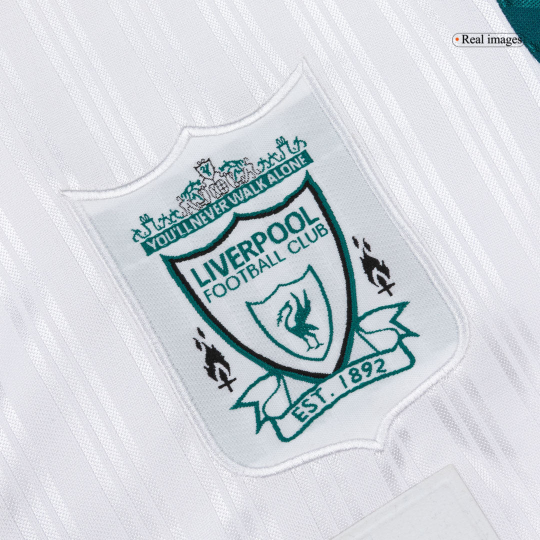 Retro Men's Liverpool 1995/96 Away Soccer Jersey