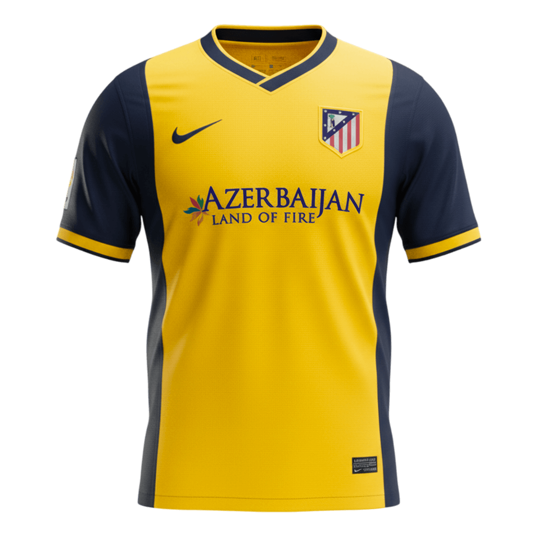 Retro Men's Atletico Madrid 2013/14 Away Soccer Jersey