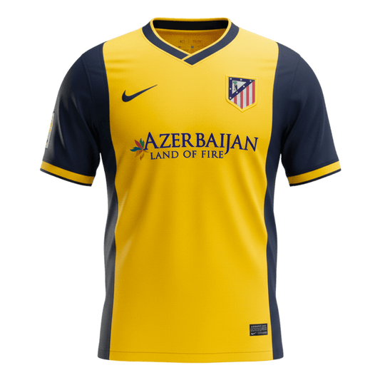 Retro Men's Atletico Madrid 2013/14 Away Soccer Jersey