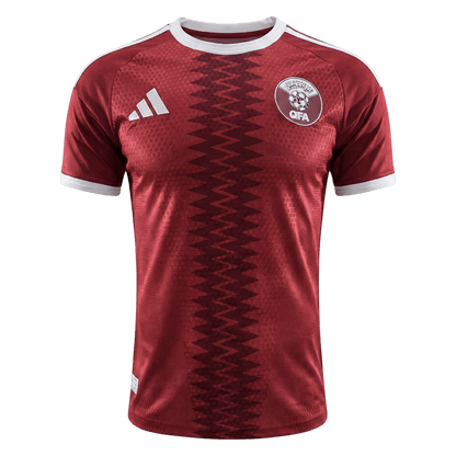 Men's Qatar World Cup 2026 Player Version Home Soccer Jersey - Slim Fit