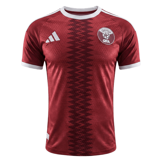 Men's Qatar World Cup 2026 Player Version Home Soccer Jersey - Slim Fit