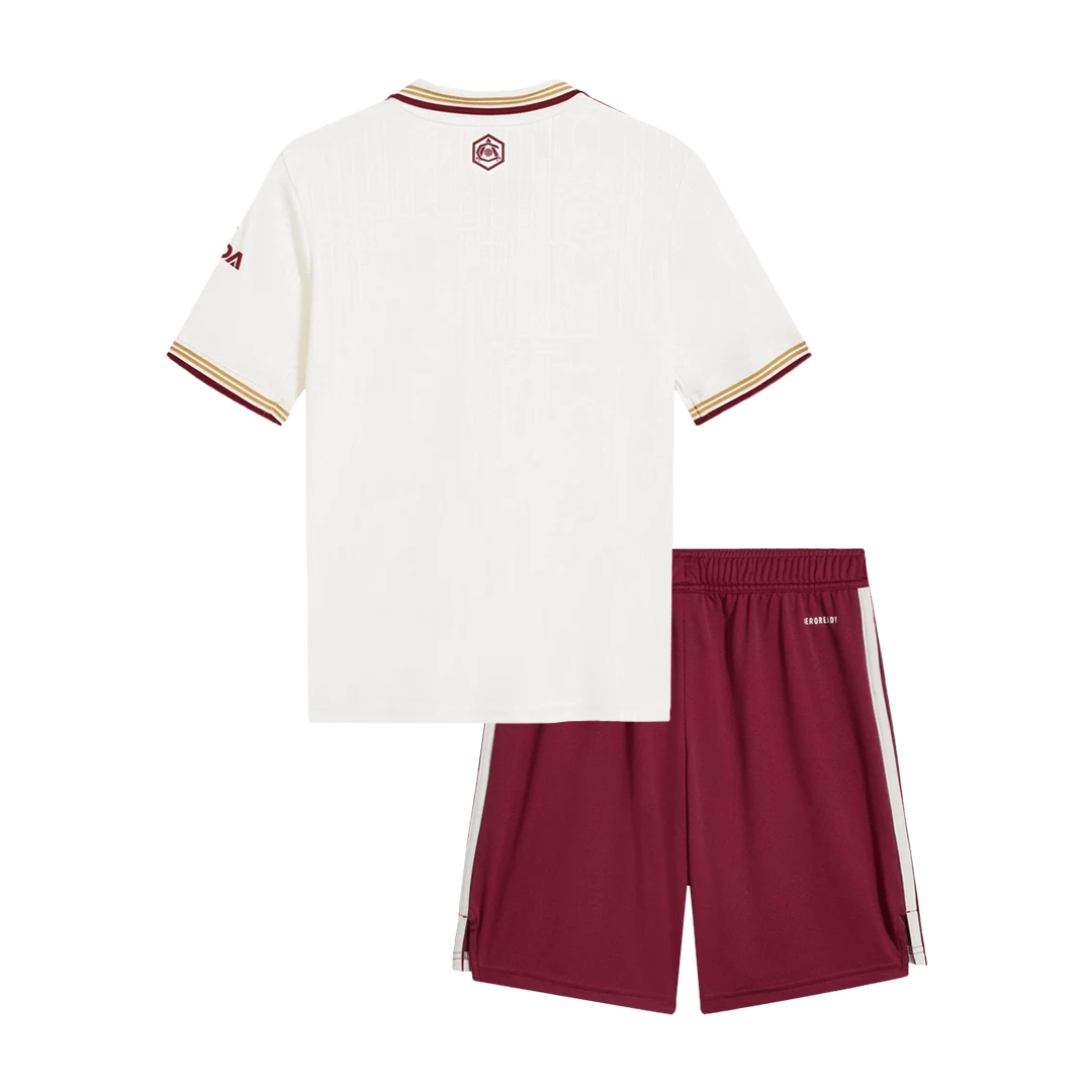 Kid's Arsenal 2025/26 Third Away Soccer Jersey Kit