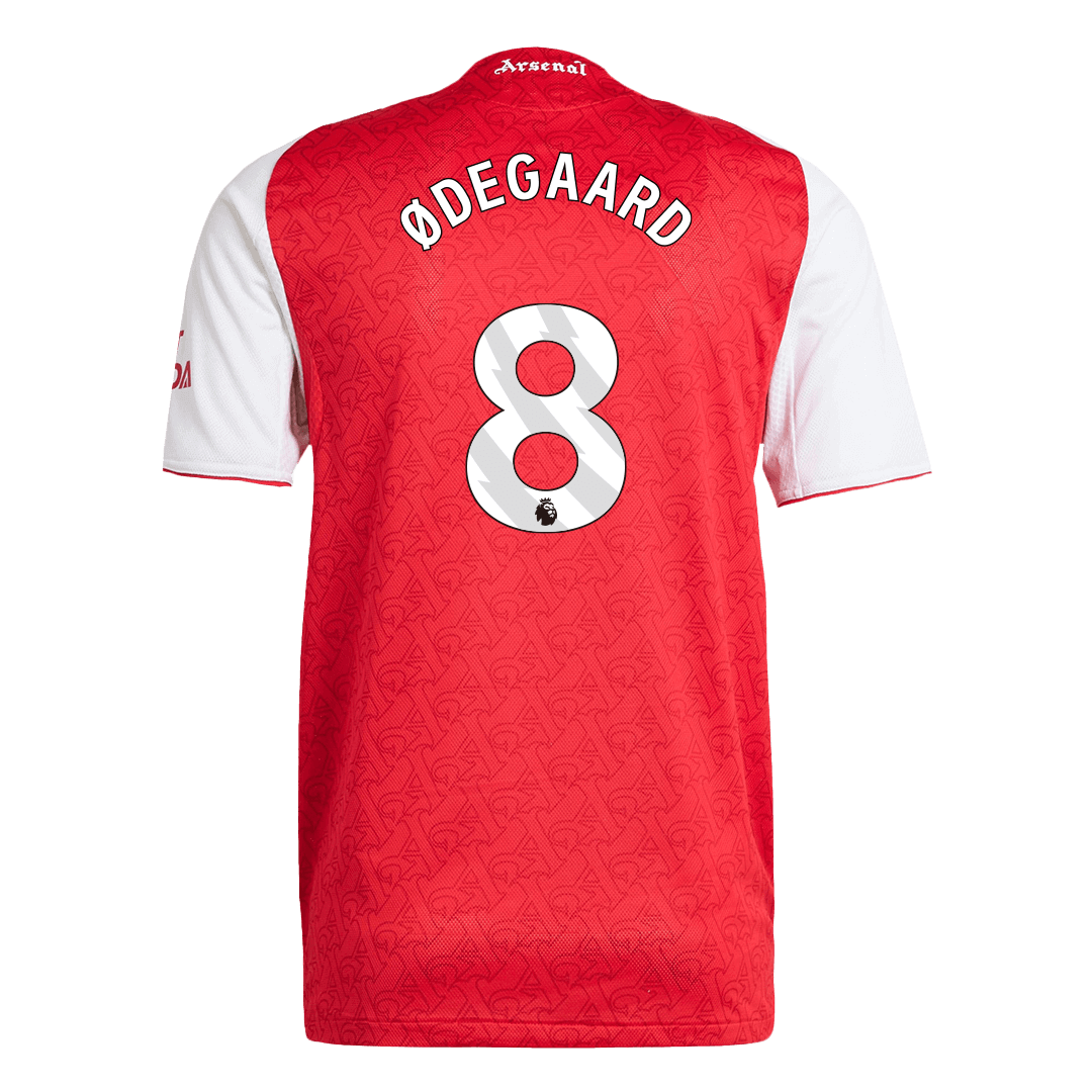 ØDEGAARD #8 Men's Arsenal 2025/26 Player Version Home Soccer Jersey - Slim Fit