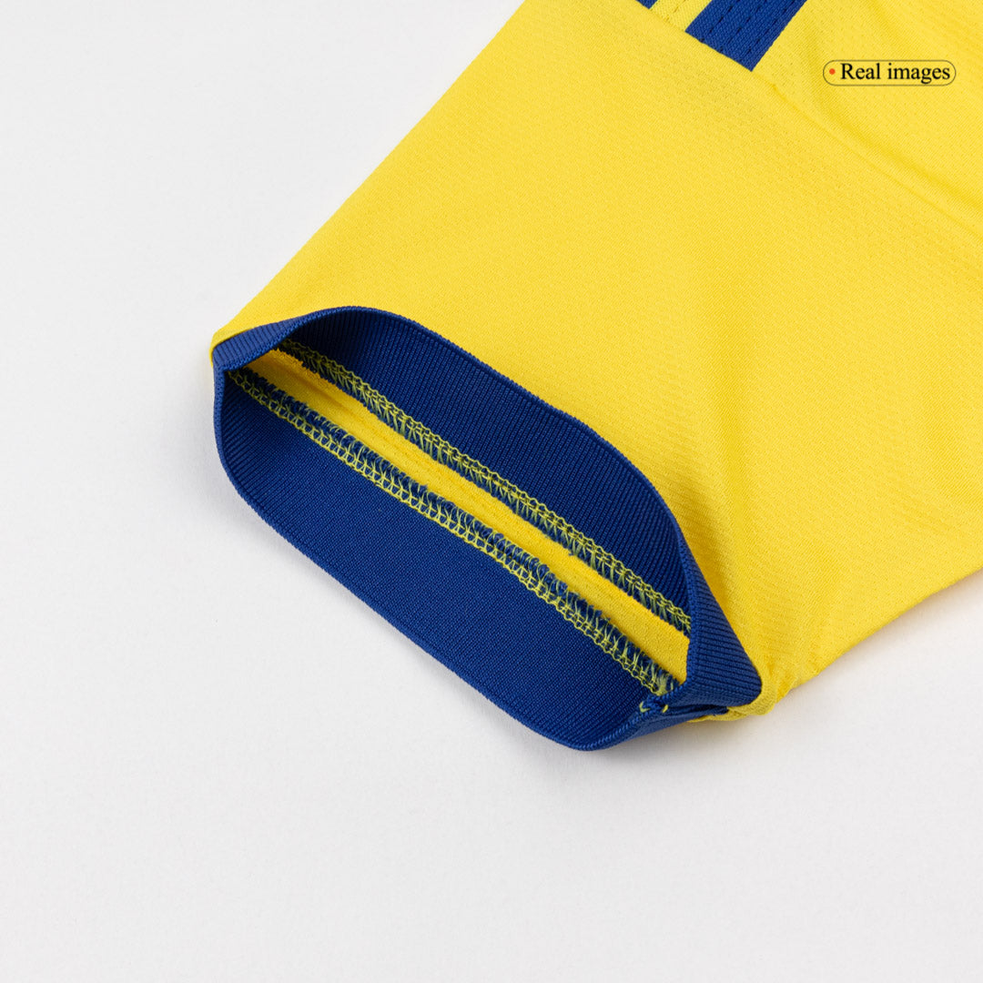 Men's Ukraine World Cup 2026 Player Version Home Soccer Jersey - Slim Fit