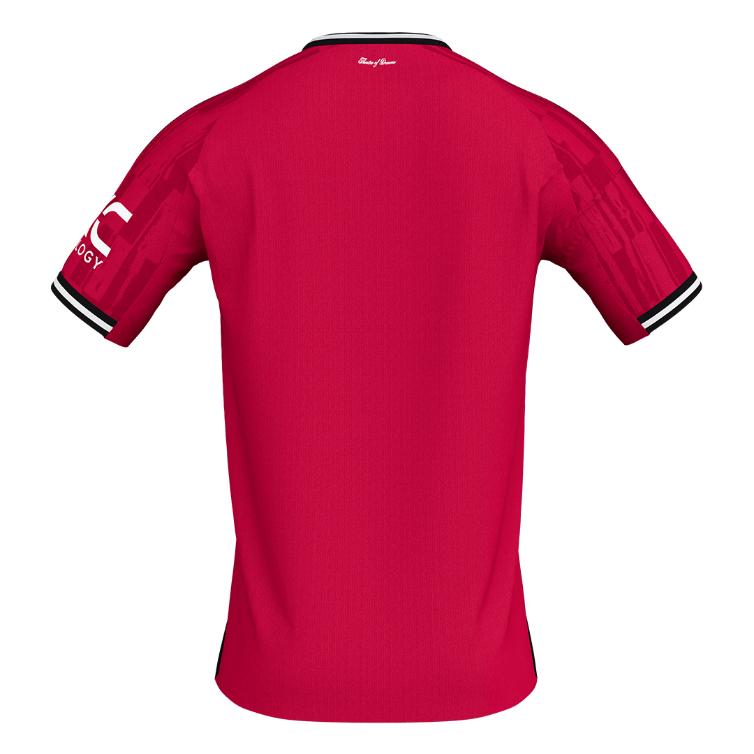 Men's Manchester United 2025/26 Home Soccer Jersey [PREMIUM]