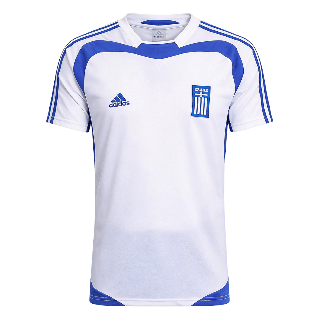 Retro Men's Greece 2004 Away Soccer Jersey