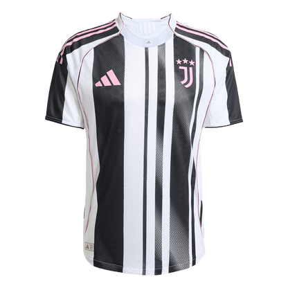 Men's Juventus 2025/26 Player Version Home Soccer Jersey - Slim Fit