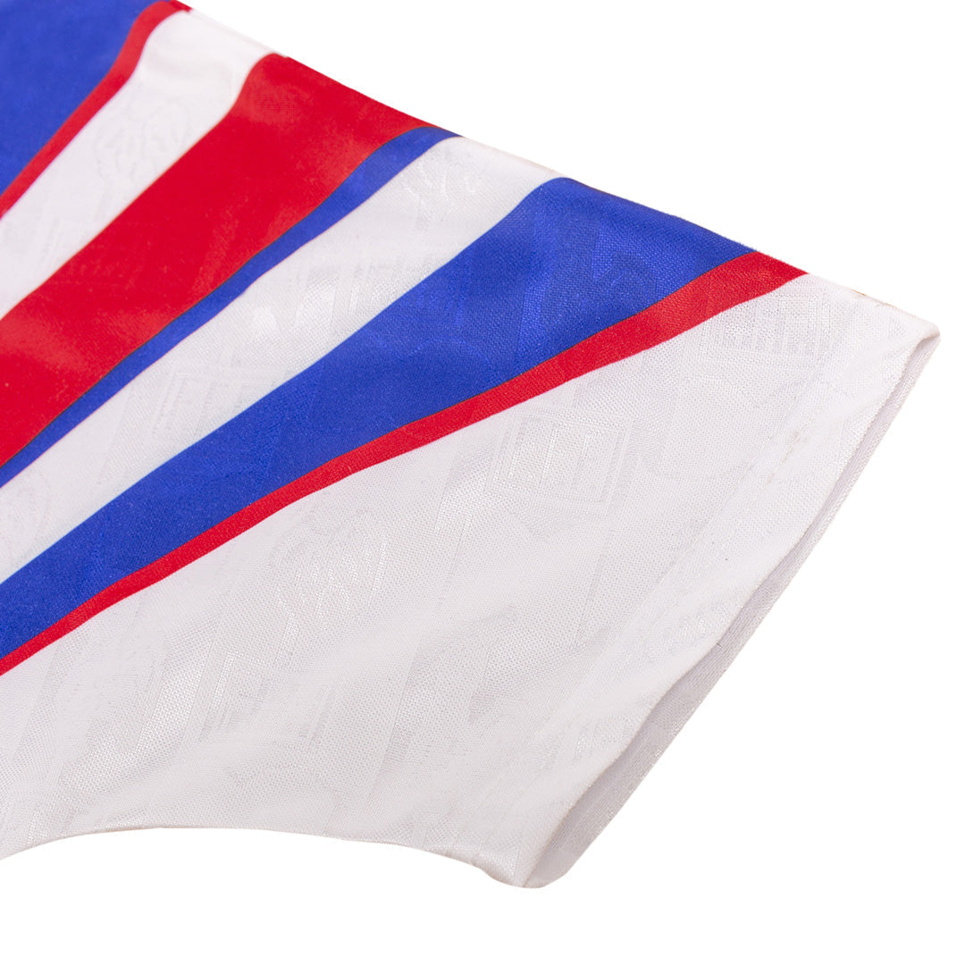 Retro Men's France 1996 Away Soccer Jersey