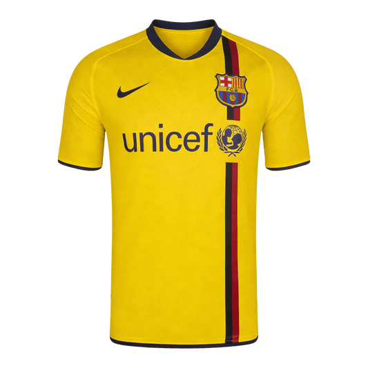 Retro Men's Barcelona 2008/10 Away Soccer Jersey