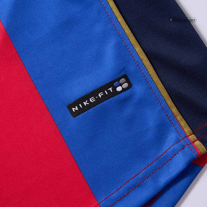 Retro Men's Barcelona 2001/02 Home Soccer Jersey