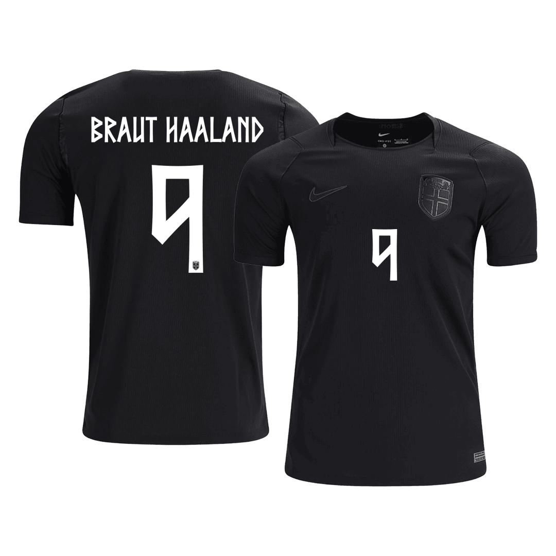 BRAUT HAALAND #9 Men's Norway World Cup 2026 Away Soccer Jersey