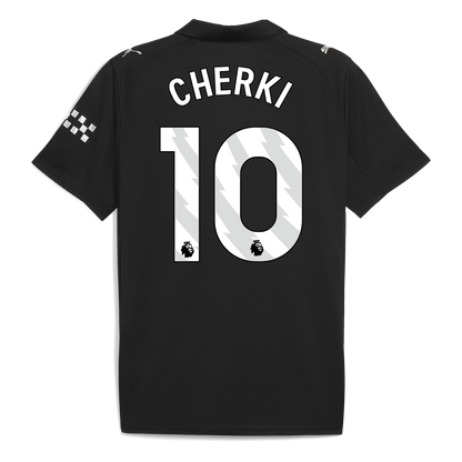 CHERKI #10 Men's Manchester City 2025/26 Away Soccer Jersey