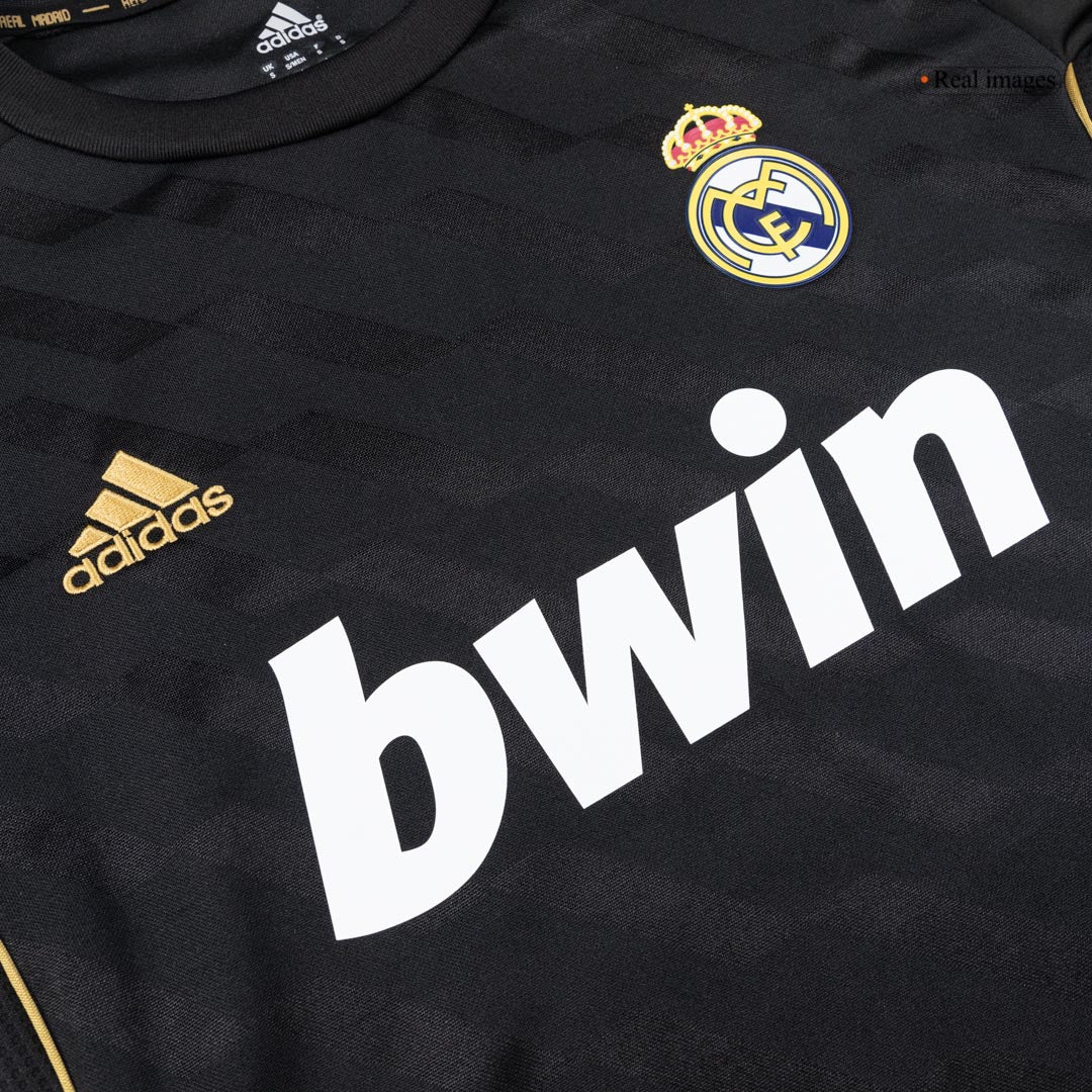 Retro Men's Real Madrid 2011/12 Away Long Sleeve Soccer Jersey