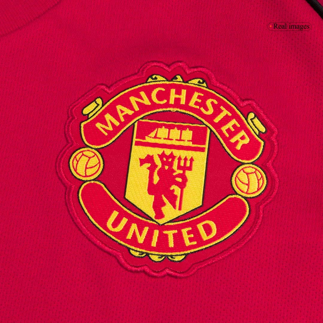 Men's Manchester United 2025/26 Home Soccer Jersey Kit [PREMIUM]
