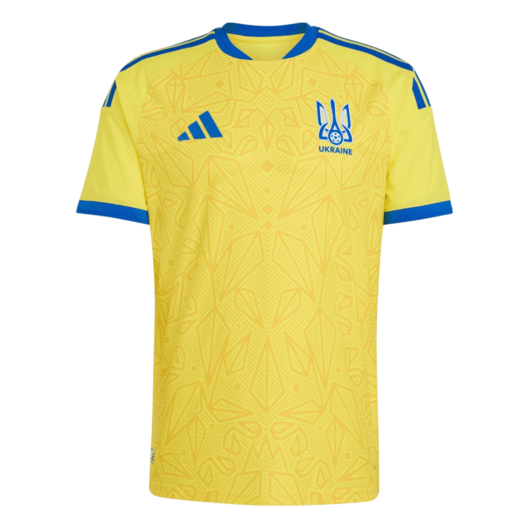 Men's Ukraine World Cup 2026 Home Soccer Jersey