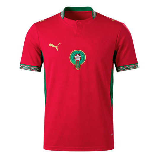 Men's Morocco World Cup 2026 Home Soccer Jersey
