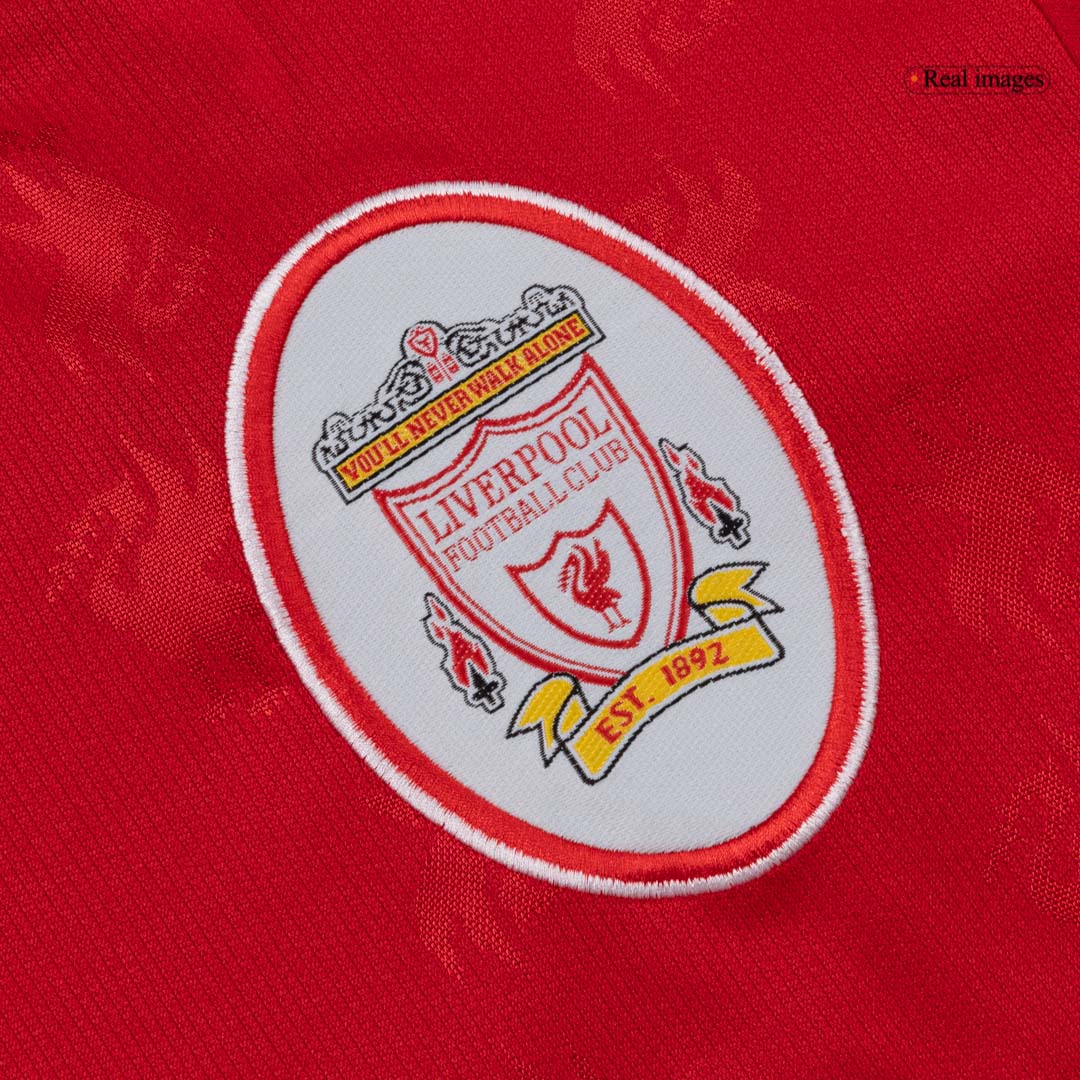 Retro Men's Liverpool 1996/97 Home Soccer Jersey