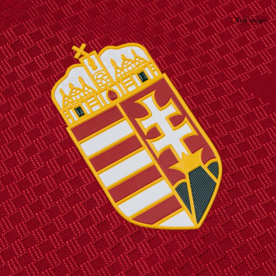 Men's Hungría World Cup 2026 Player Version Home Soccer Jersey - Slim Fit