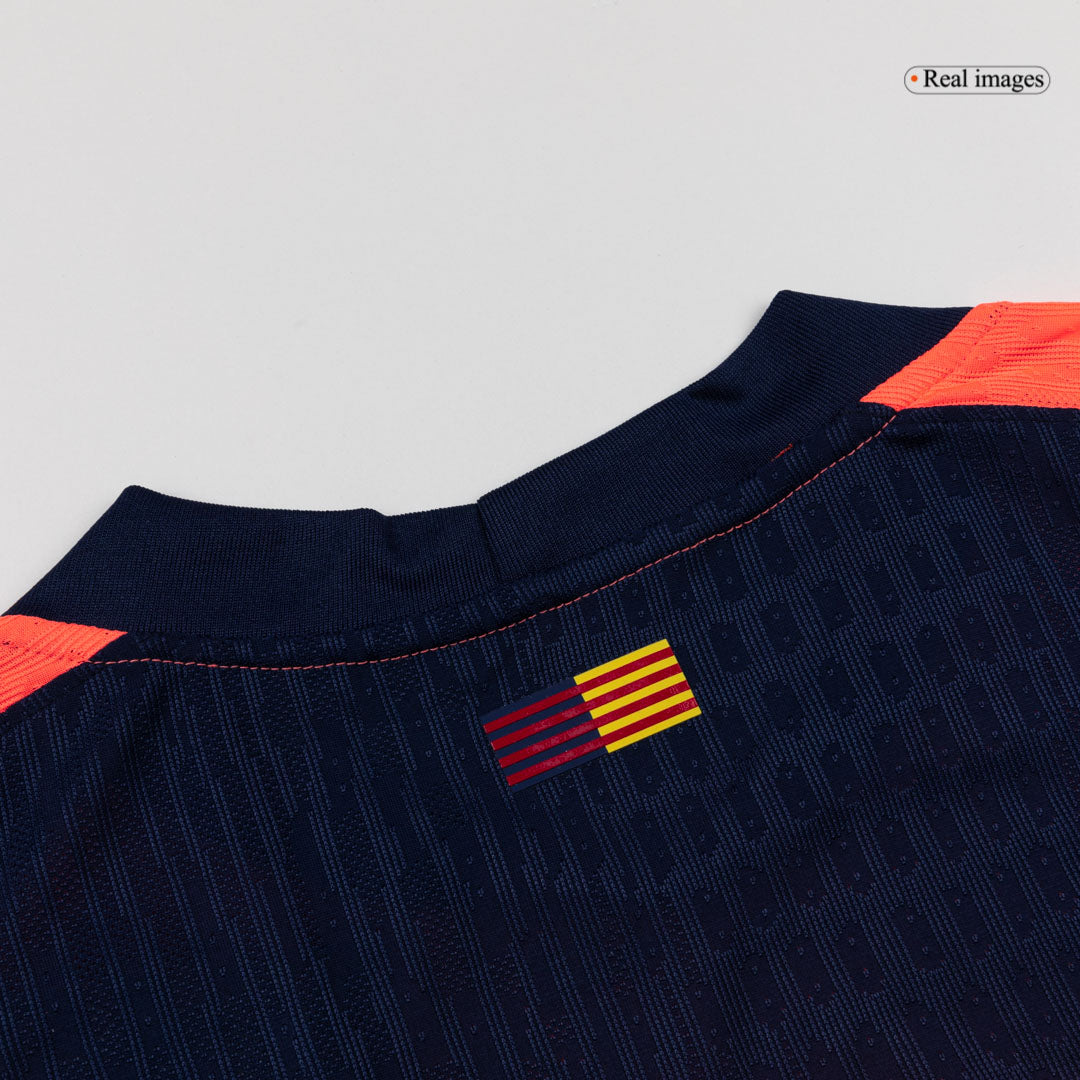 PEDRI #8 Men's Barcelona UCL 2025/26 Player Version Third Away Soccer Jersey - Slim Fit