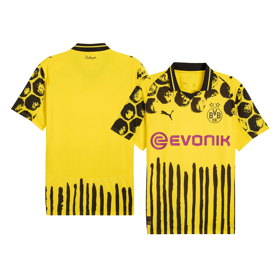 Men's Borussia Dortmund World Cup 2025/26 KidSuper Home Soccer Jersey