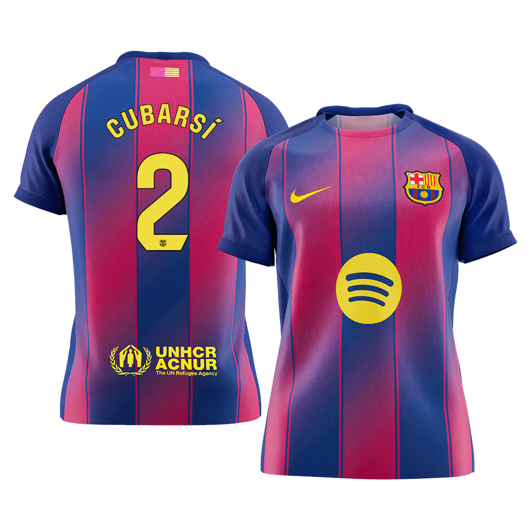 CUBARSÍ #2 Men's Barcelona 2025/26 Home Soccer Jersey [PREMIUM]