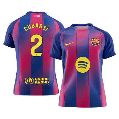 CUBARSÍ #2 Men's Barcelona 2025/26 Home Soccer Jersey [PREMIUM]