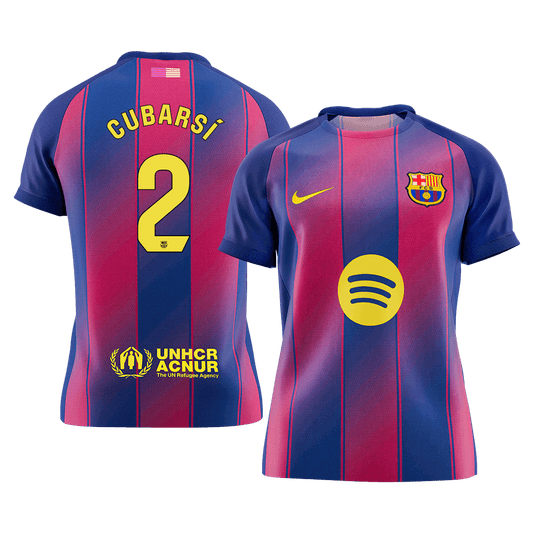 CUBARSÍ #2 Men's Barcelona 2025/26 Home Soccer Jersey [PREMIUM]